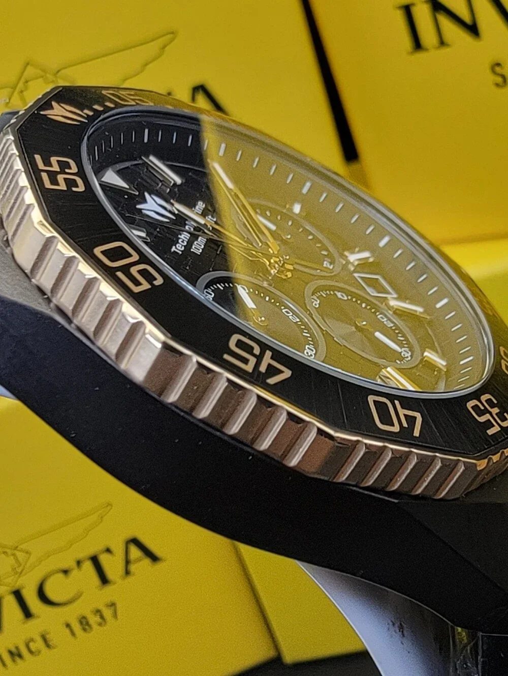 NEW Invicta TechnoMarine Racing Legends Men's Watch - 44.2mm, Black TM-525028
